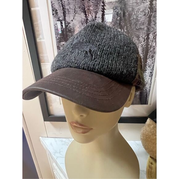 Target Other - RARE! Wool Snap Back Black Sheep Plaid & Solid Cap Target